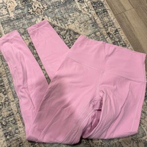 Lululemon 28 in pink leggings